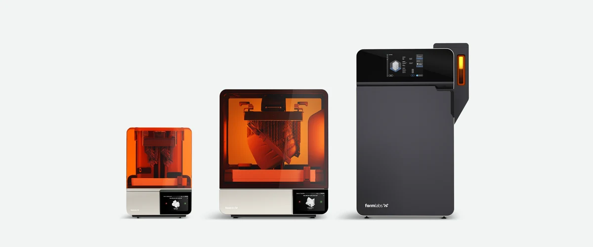 Formlabs Form 4와 Form 4L, Fuse 1+ 30W 장비